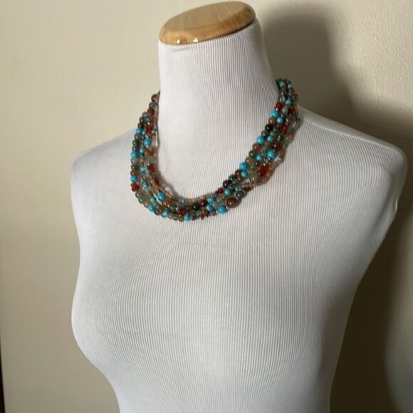 Beaded Carol Eva Graham NWT necklace​ - Picture 5 of 6